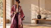 Kimono Femme Satin
