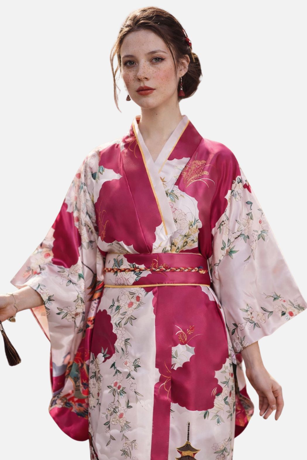 Traditional Japanese Kimono for Women Traditional Japanese Kimono for Women