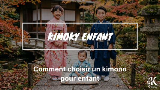 image pour article de blog représentant une fille, un garçon et un bébé portant un kimono