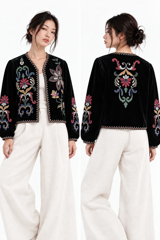 Kimono Velours Femme | Élégance Veloutée
