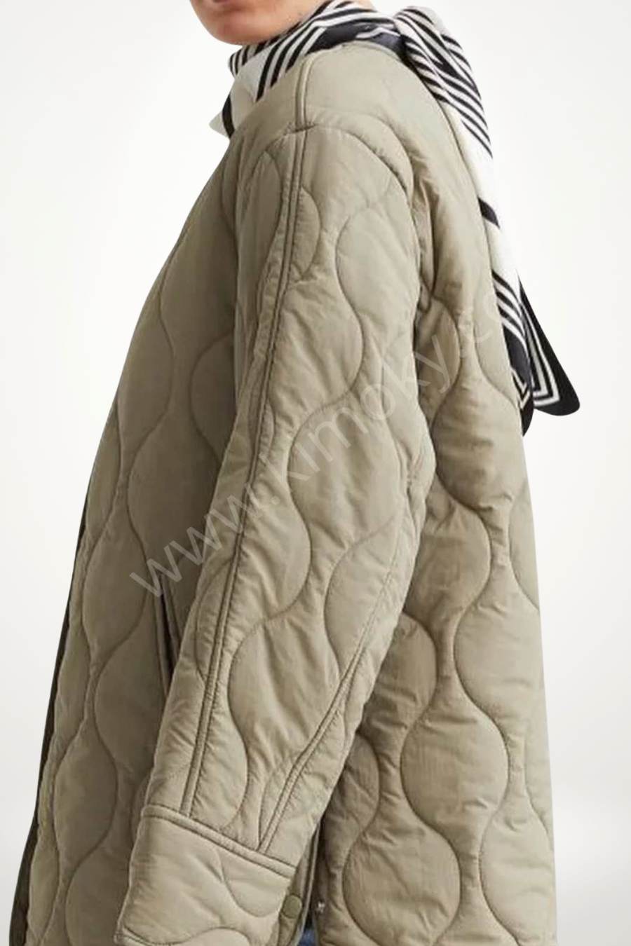 Quilted Kimono Jacket | Winter with Elegance 