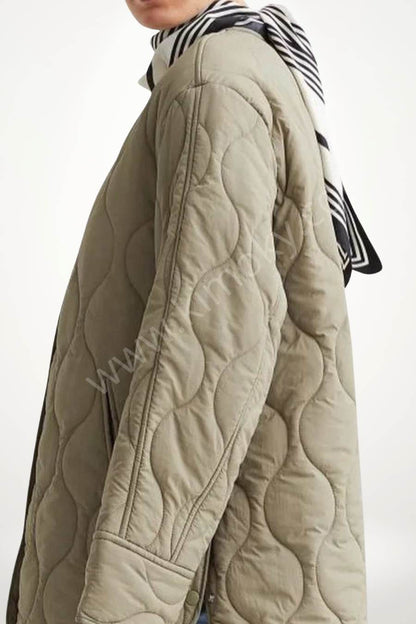 Veste Kimono Matelassé | L’Hiver Avec Élégance