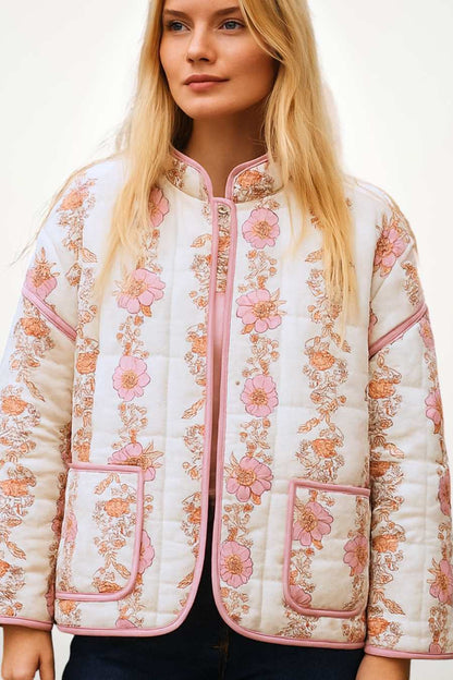 Veste Kimono Fleurie Femme | Élégance Japonaise