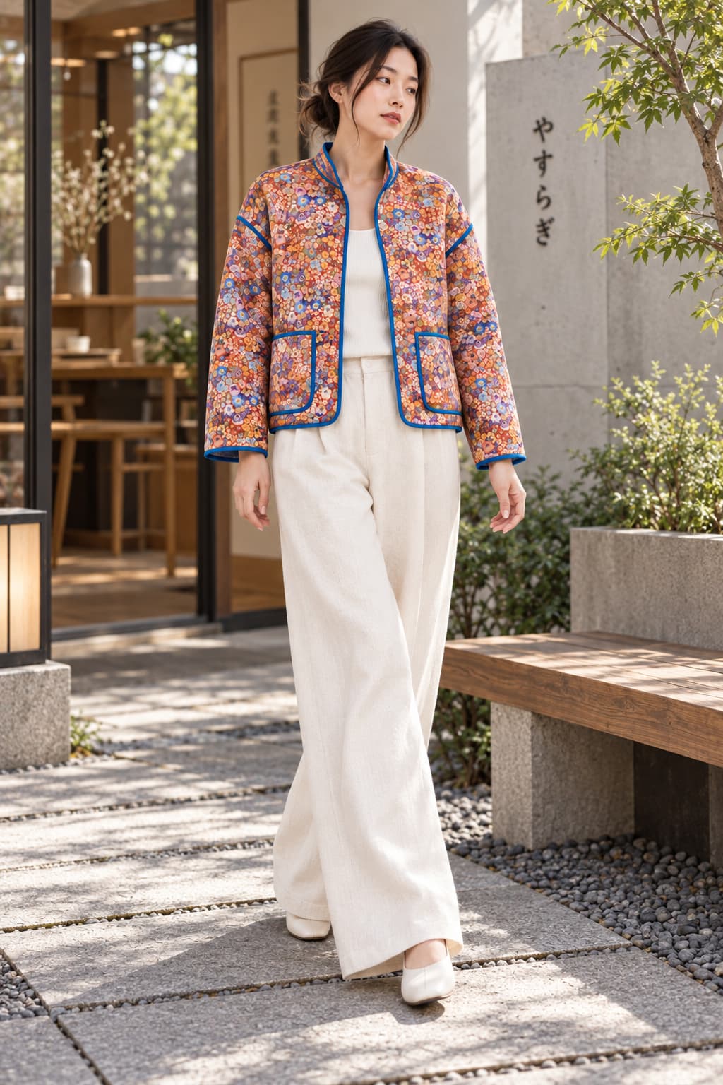 Veste Kimono Femme Courte – Style Sans Effort & Confort, photo 2
