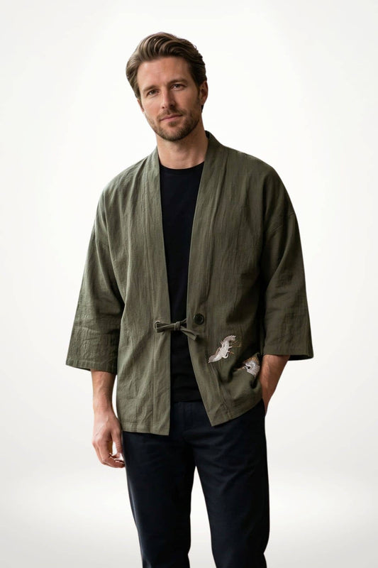 Yukata Homme Coton | Look Nippon Épuré