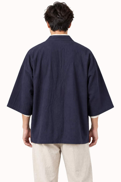 Chemise Kimono Homme – Style Épuré Japonais, photo 2