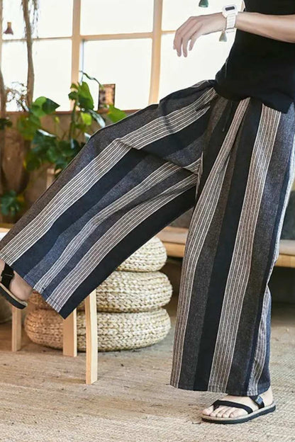 Hakama Pants | Élégance Décontractée Japonaise