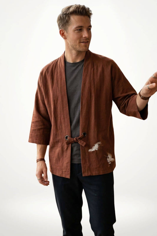 Yukata Homme Japonais | Tradition Et Minimalisme