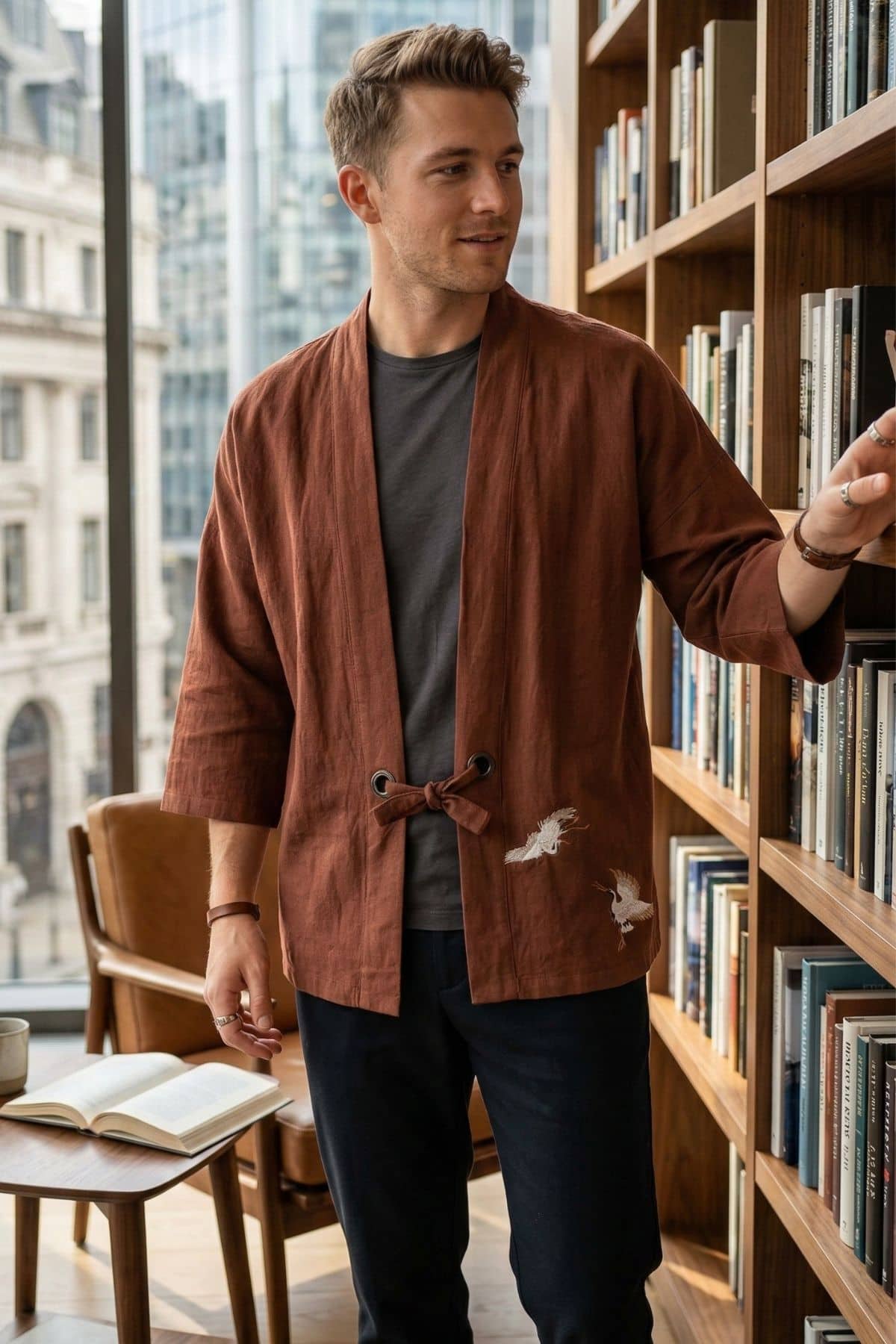 Yukata Homme Japonais | Tradition Et Minimalisme