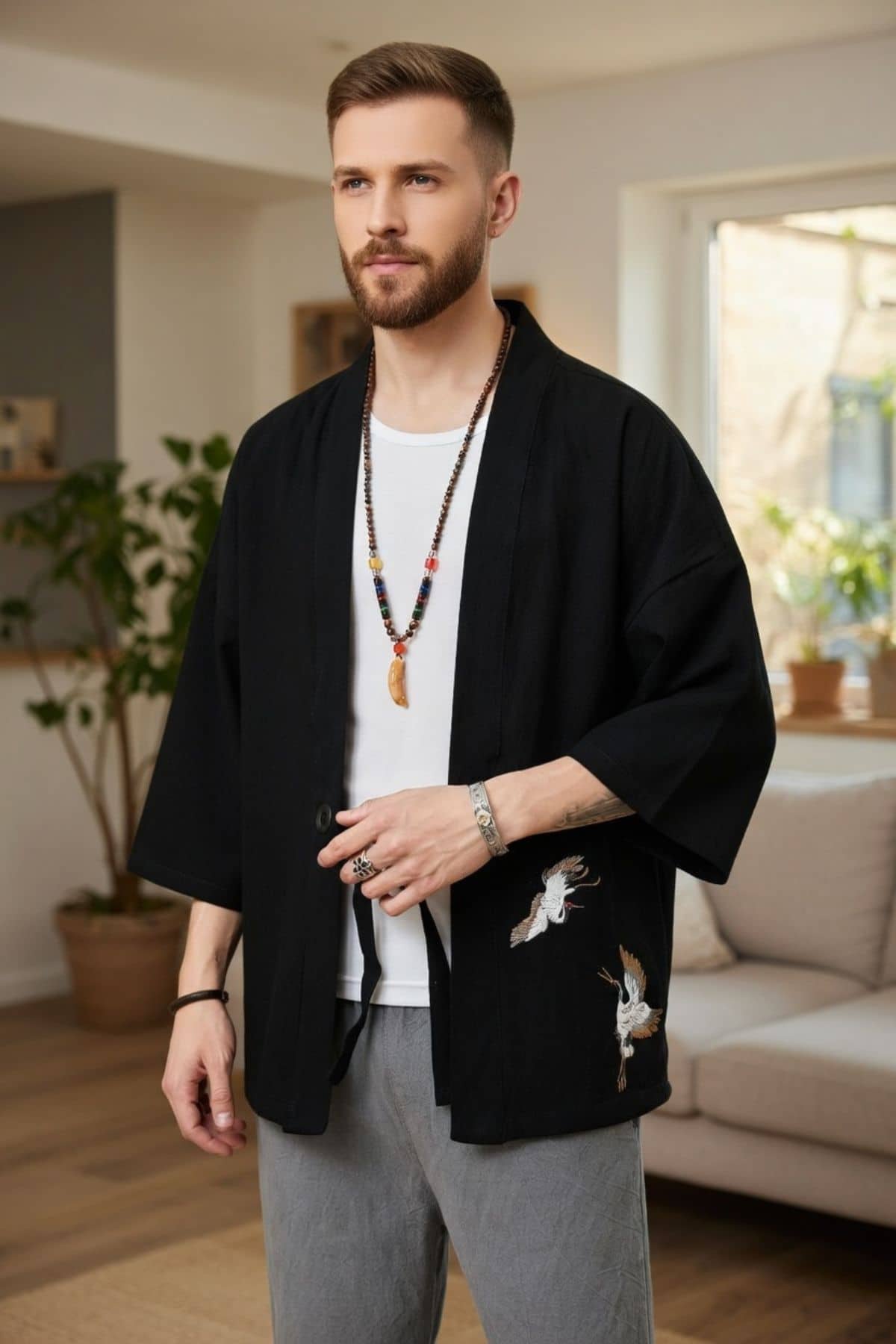 Yukata Traditionnel Homme | Tradition Urbaine