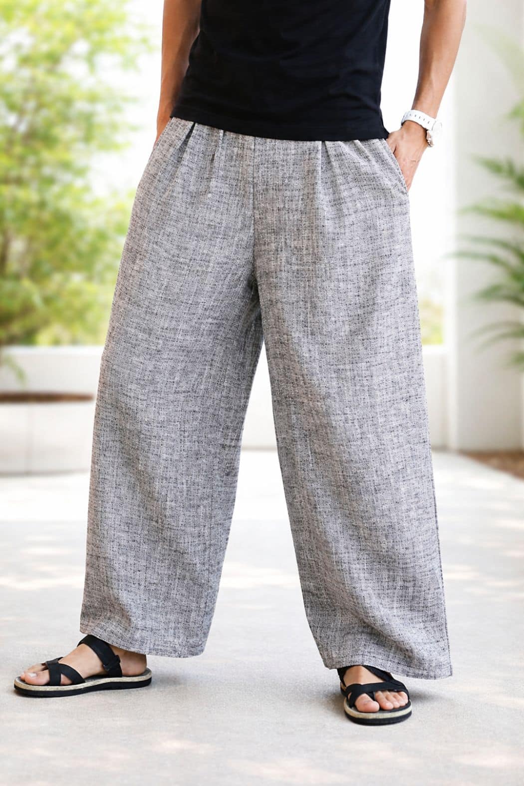 Men's Hakama Pants | Japanese Elegance and Modern Comfort – KIMOKY