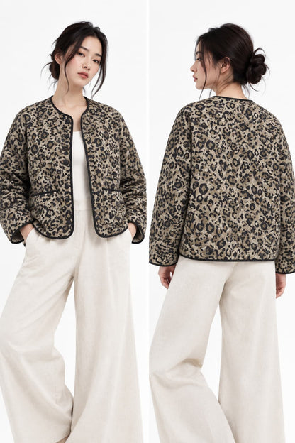 Veste Kimono Femme Léopard – Confort & Élégance, photo 1